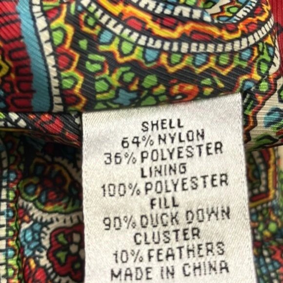 Ladies Plus size 2X Talbots red/burgundy quilted vest - Picture 5 of 8